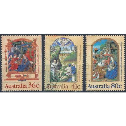 Christmas - Australia 1989 - FH - SG 1225/7 (C)