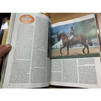 1981 "ENCYCLOPEDIA OF THE HORSE" HEAVY LARGE ILLUSTRATED HARDBACK BOOK (P7)
