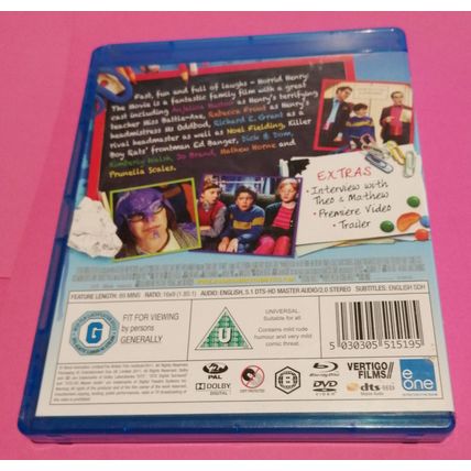 Blu-Ray & DVD - Horrid Henry The Movie