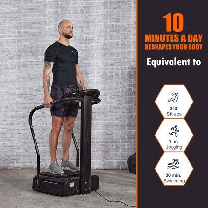 2000W Whole Body Vibration Platform Exercise Machine with MP3 Player (180 Speed