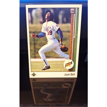 JUAN BELL 1989 UPPER DECK BASEBALL CARD #20