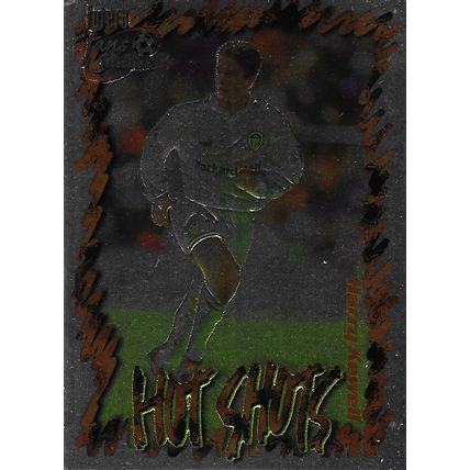 Futera's Leeds Utd 1999 Fans' Selection: Hot Shots Chrome Embossed, HS1 - Kewell