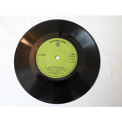 7" 1971 .LES CRANE.DESIDERATA. WARNER K 16119,A DIFFERENT DRUMMER,EXCELLENT