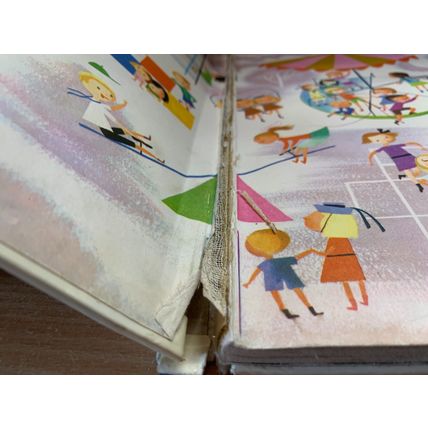 1966 "MY FIRST SING-A-SONG BOOK" 71 SONGS ILLUSTRATED HUGE HARDBACK BOOK (P6)