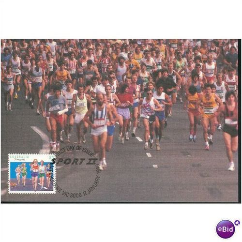 Australia FDI Postcard set 1990 - Sport Series 2 (2)
