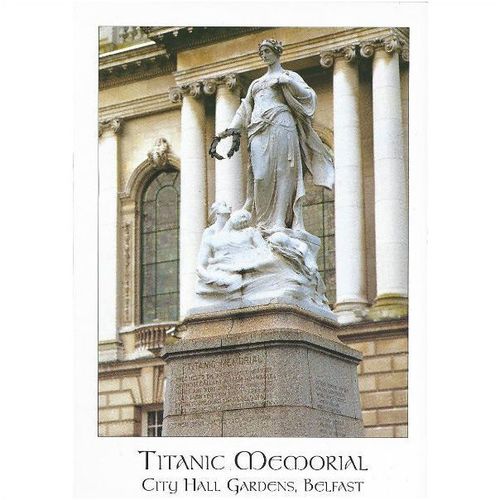 Titanic Memorial, City Hall Gardens, Belfast.