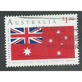 AUS 1991 $1.20 'AUSTRALIA DAY' FINE USED (EBID38-621)