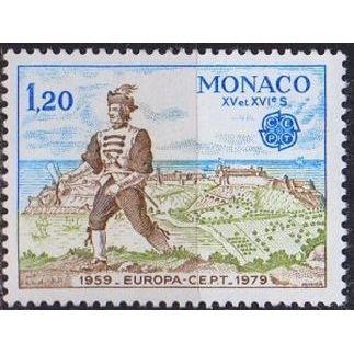 MONACO [1979] MiNr 1375 ( **/mnh ) CEPT