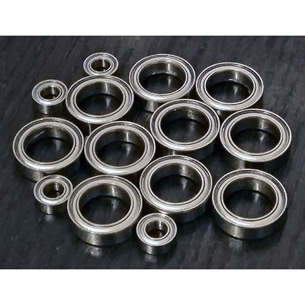 (14pcs) SCHUMACHER BIG 6 EP LOTUS Metal Sealed Ball Bearing Set