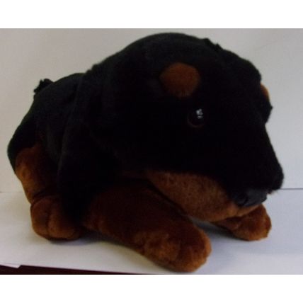 KIDS PREFERRED ANIMAL ALLEY PLUSH DOBERMAN PUPPY 15 " ( 2000 )