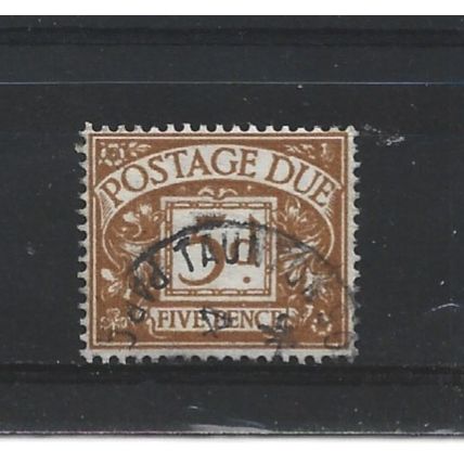 GB.Postage Due.D52 5d Brown-Ochre.Fine Used.Aug25