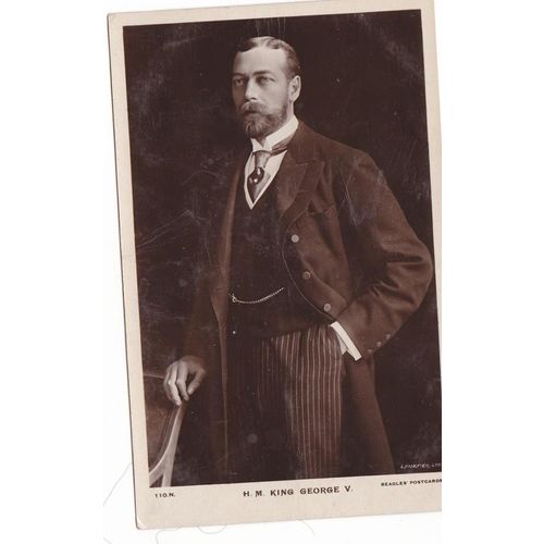 H.M King George V Royalty Postcard (ROY12345)