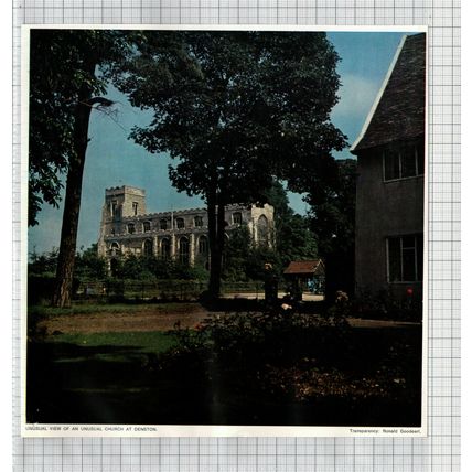 (6136) Denston Church Suffolk - 1975 Clip