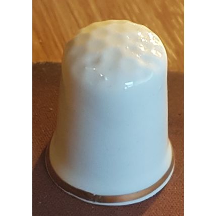 Thimble: English Bone China: Grosmont