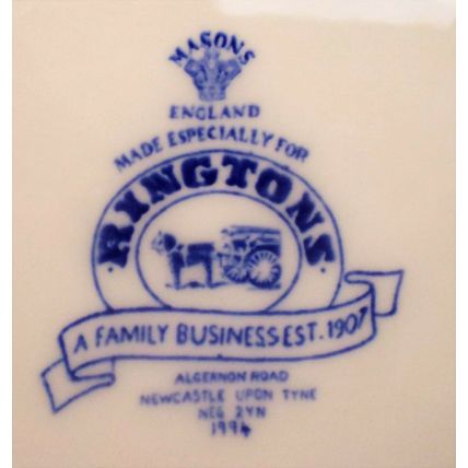 Ringtons Masons The Story of Tea China Plate