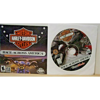 Harley-Davidson Race Across America-Wizard Works-1999 Disc and Manual