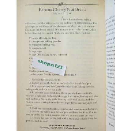 "POWER FOODS by STEPHANIE BELING GOOD HEALTH w PHYTOCHEMICALS ENERGY BOOSTERS"