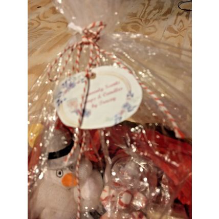 Handmade Home Spa Gift Basket, 9 Pc Bath & Body Set for Women