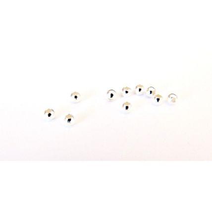 2mm 925 Stirling Silver Round Beads Perfect Spacer Bead Quality 3 pack sizes C13