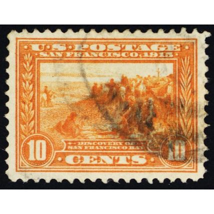 400A, Used 10¢ XF GEM - Pretty Stamp - Stuart Katz