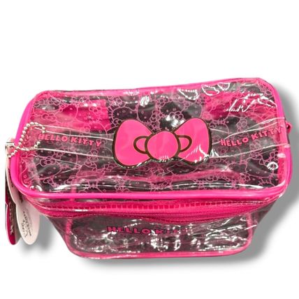Hello Kitty's 40th Anniversary HOT PINK Carrying Case NEW