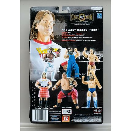 wwe wwf ljn classic superstars 2004 convention exclusive 1 of 1800 roddy piper