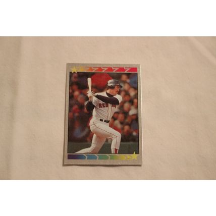 Wade Boggs 1989 Topps FOIL Sticker NO. 147 Stickerback Mark McGwire