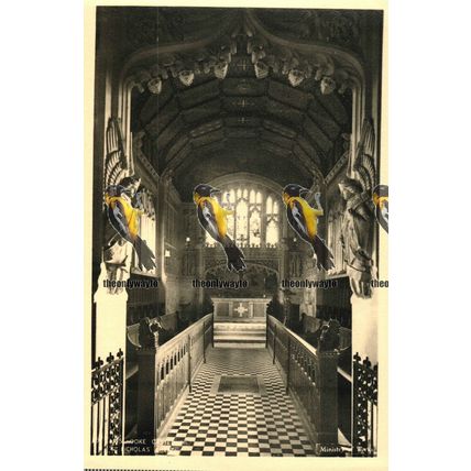 Carisbrooke Castle, St Nicholas Chapel, IOW, Postcard