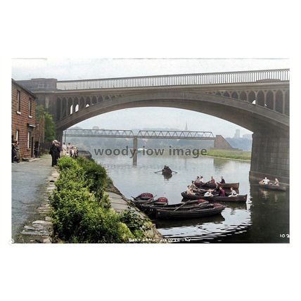 ptc7168 - Yorks - Early view, Boat Rides, Sam's Boathouse, Dewsbury - print 6x4