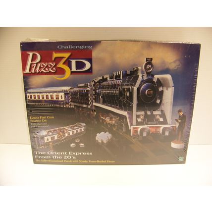 PUZZ 3D ORIENT EXPRESS FROM THE 20'S FULLY DIMENSIONAL PUZZLE HASBRO