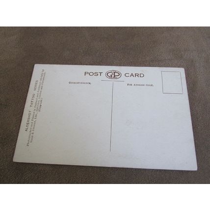 Gale & Polden Postcard - Aldershot Tattoo Seies - Queen Elizabeth @ Tilbury