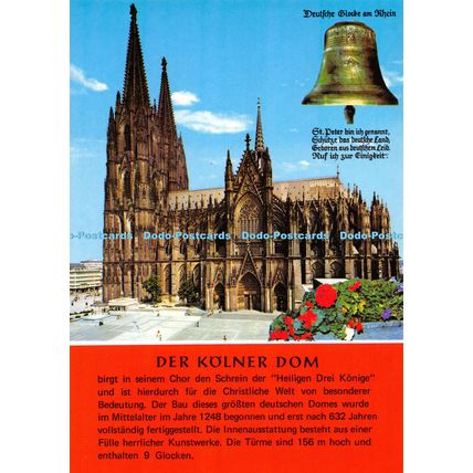 D028456 Der Kolner Dom. Koln am Rhein. Cathedral. Ziethen