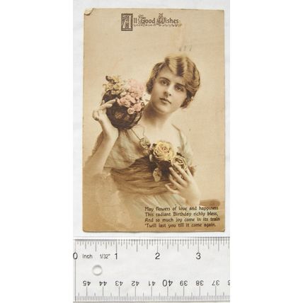 1910s postcard All Good Wishes