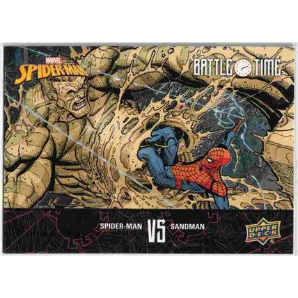 2024 UPPER DECK SPIDER-MAN ' BATTLE TIME ' card # BT - 14