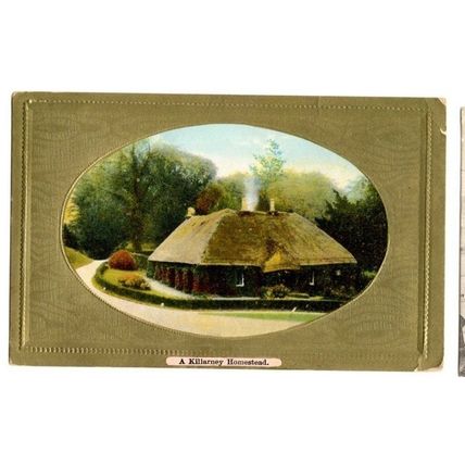 Killarney Homestead Postcard with 1910 PADDINGTON 6 line Empire Machine Postmark