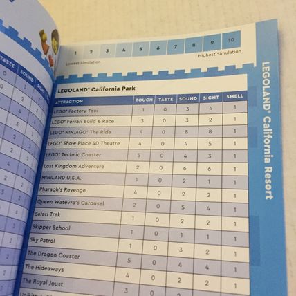 Lego Land California Resort Sensory Guide