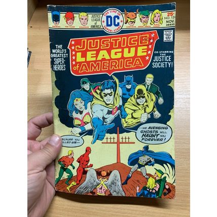 DC COMICS JUSTICE LEAGUE OF AMERICA #124 NOV 1975 (VFN) COMIC (LL)