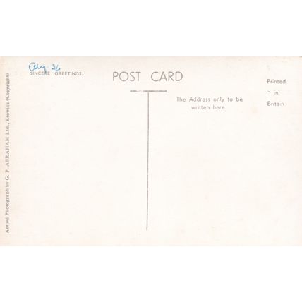 B822 DERWENTWATER. KESWICK - AN AUTUMN MORNING . RP POSTCARD.