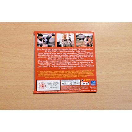 To Walk With Lions: Mail On Sunday Promo DVD. (2000) VGC.