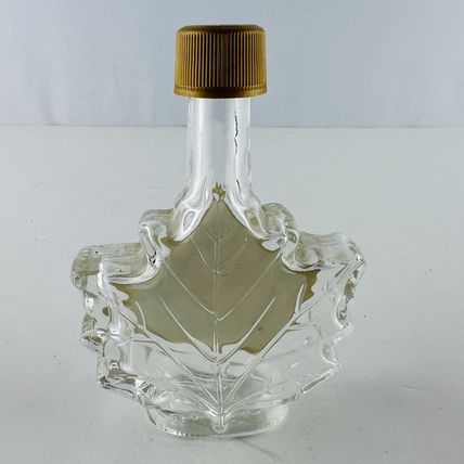 Pure Maine Maple Syrup Leaf Shaped 50ml Small Bottle