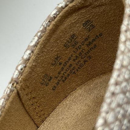 Naturalizer Thea 3.0 Cream Snake Flats 6M New Women’s Espadrille