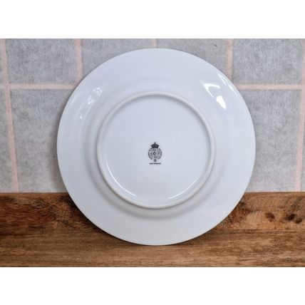 Royal Worcester Evesham Vale | Small Fruit Plate 6.5 inch | Green Rim Vintage
