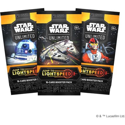 Star Wars: Unlimited TCG Jump to Lightspeed Booster Display (Set of 24 Booster P