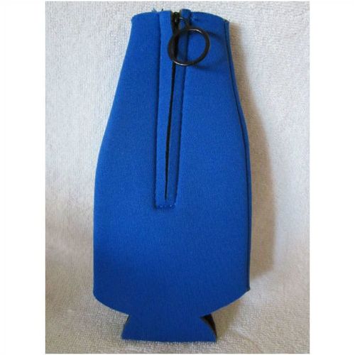 Celebrity Cruises Foam Insulated Beverage Craft Beer Holder Navy Blue Zippered