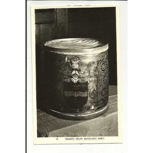 Devon BUCKLAND ABBEY Drake's Drum Postcard by Lilywhite (17)