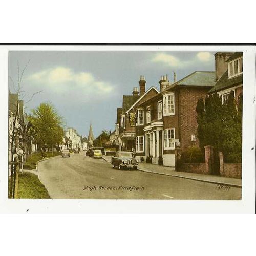 Sussex LINDFIELD High Street Postcard by Frith (LDD.109)