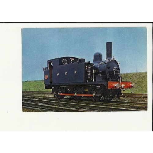 Railway GREAT EASTERN 0-6-0T 87 Postcard by Dixon (T 2906)