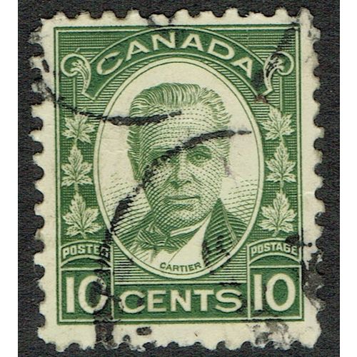 Canada 1931 10c Olive Green SG312 FU