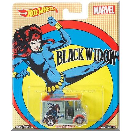 Hot Wheels - Bread Box: Pop Culture - Women Of Marvel (2017) *Black Widow*