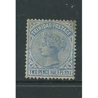 trinidad stamp sg108 sg 108 grubby unused no gum